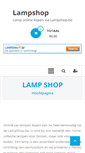 Mobile Screenshot of lampshop.be