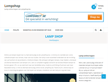 Tablet Screenshot of lampshop.be